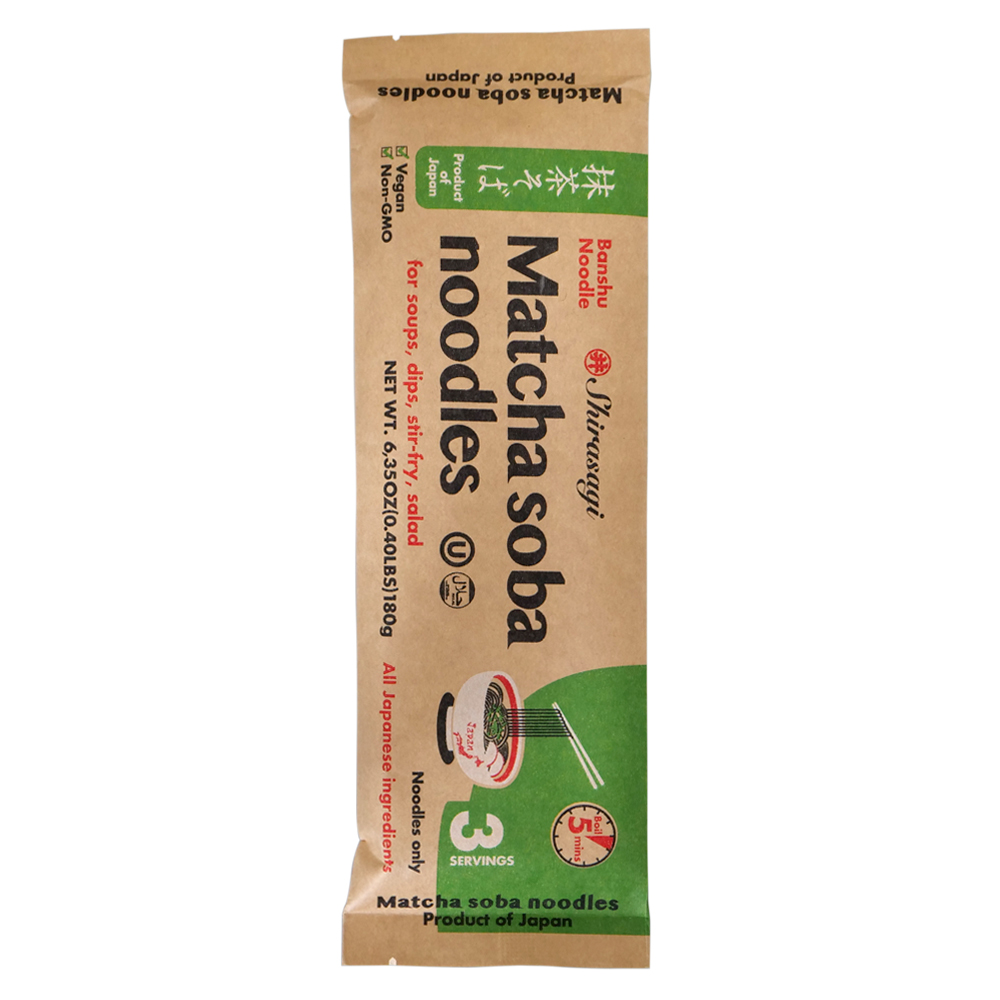 MATCHA SOBA NOODLES 180g
