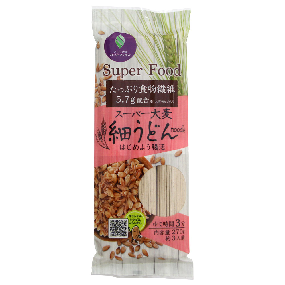Super Barley Fine Udon 270g
